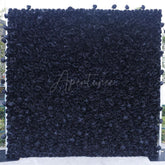 Aperturee - Aperturee Black Rose Faux Flower Backdrop For Birthday Decor